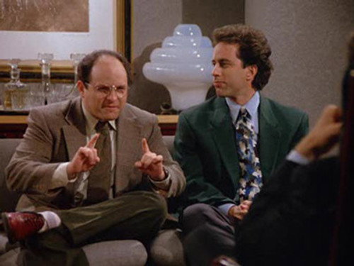 Seinfeld S04E03 — The Pitch episode still