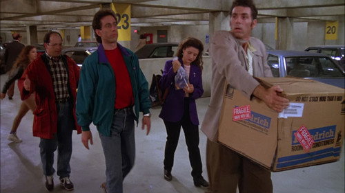 Seinfeld S03E06 — The Parking Garage episode still