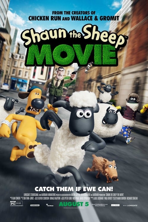 Grootschalige poster van Shaun het Schaap - De Film