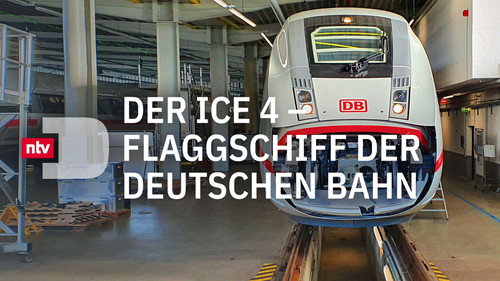Der ICE 4 – Flaggschiff der Deutschen Bahn Backdrop Blur
