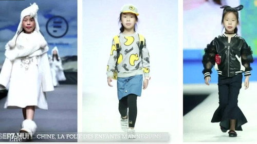 La Folie Des Enfants Mannequins En Chine, Vacances Tout Compris Rép Dom - Sept A Huit Life Backdrop Blur