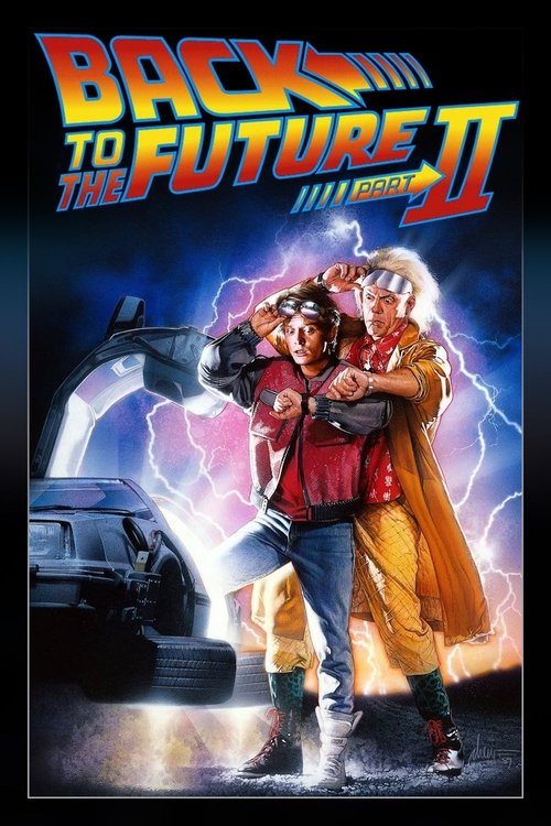 Grootschalige poster van Back to the Future Part II