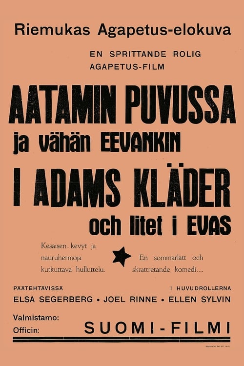 Aatamin puvussa ja vähän Eevankin (1931)