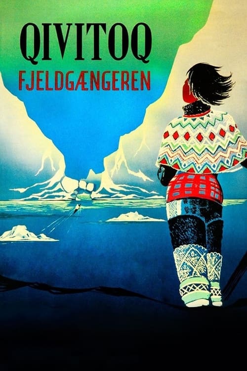 Poster Qivitoq - fjeldgængeren 1956