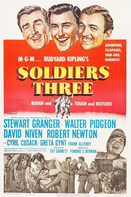 Soldiers Three movie poster player