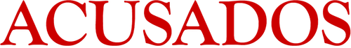 Acusados - Logo 4