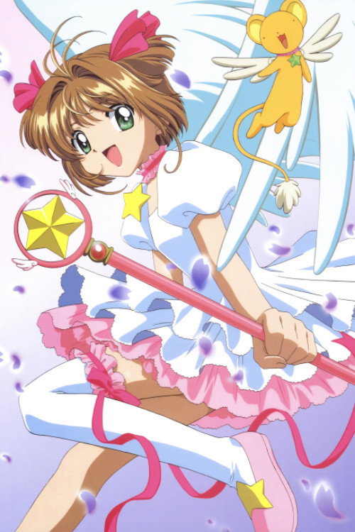 Pôster oficial de Cardcaptor Sakura (1998) - Animação