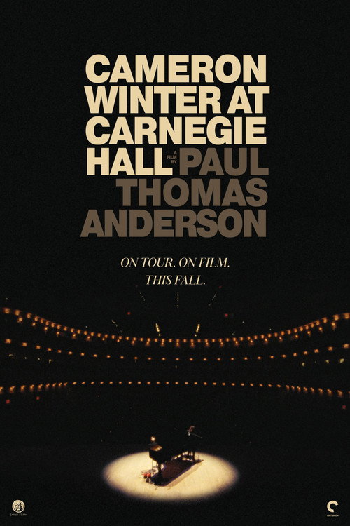 Cameron Winter at Carnegie Hall