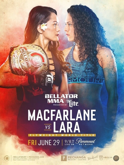 Poster Bellator 201: Macfarlane vs. Lara 2018