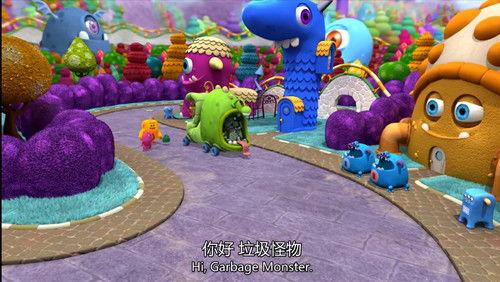 Garbage Monster Delivers