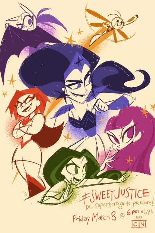 DC Super Hero Girls: Sweet Justice Movie Poster Image