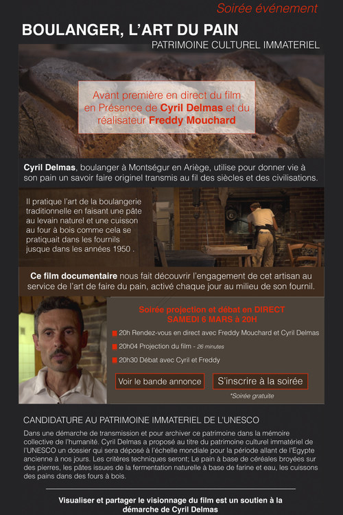 Boulanger, L'art du pain poster