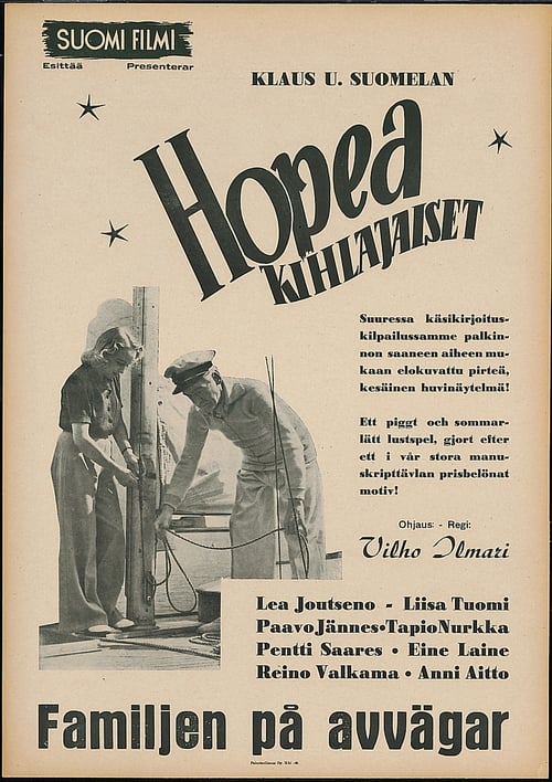 Poster Hopeakihlajaiset 1942