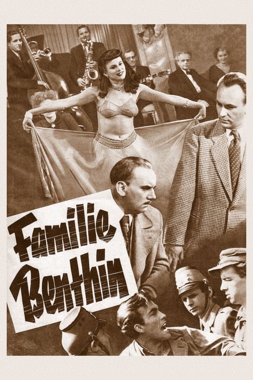 Poster Familie Benthin 1950