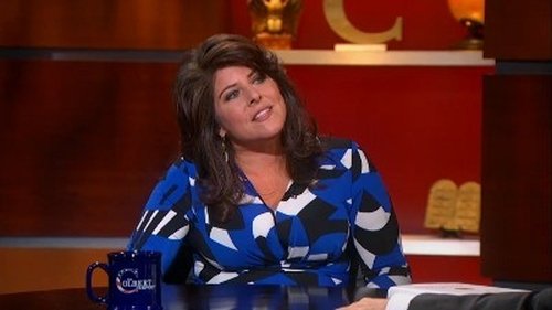 Escena del episodio 7 de la temporada 9 de la serie The Colbert Report