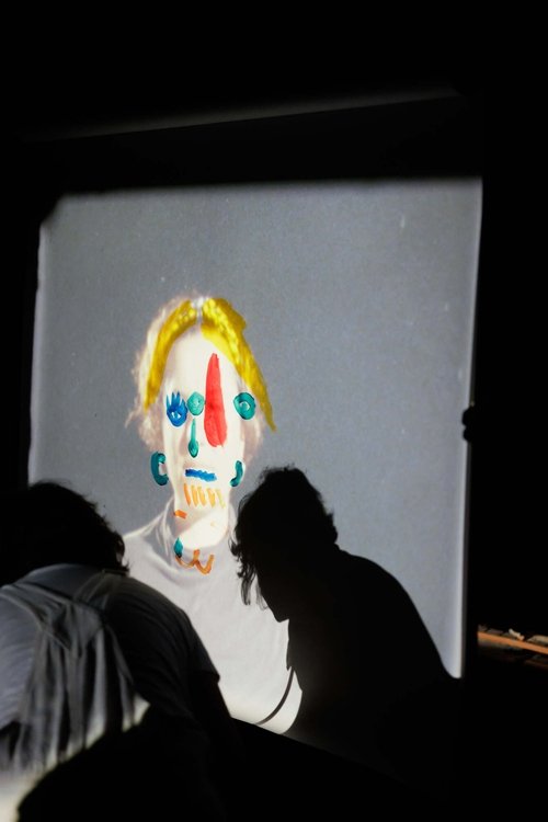 Retrato sentado