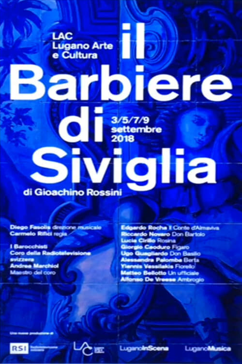 Poster Rossini: Il Barbiere di Siviglia 2018