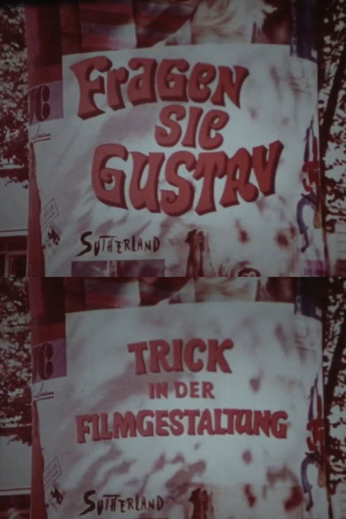 Cartell de Fragen Sie Gustav