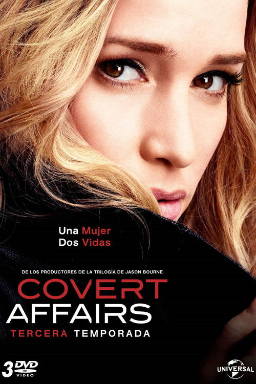 Póster de la temporada 3 de la serie Covert Affairs