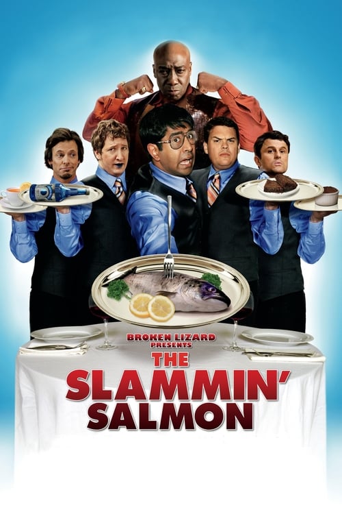 Grootschalige poster van The Slammin' Salmon