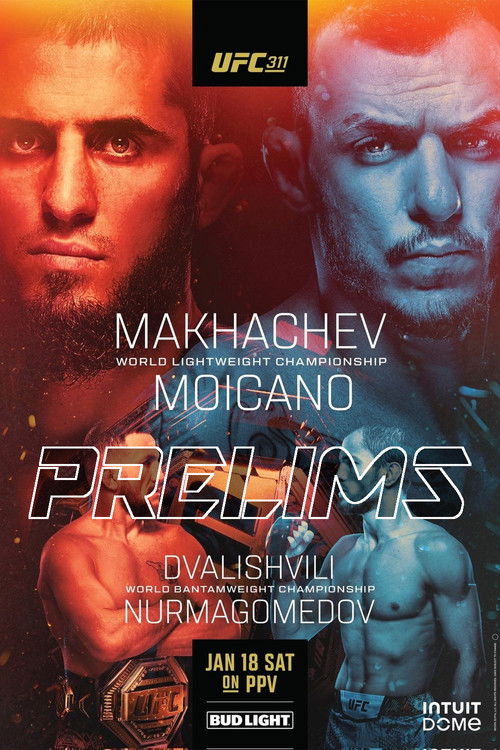 UFC 311: Makhachev vs. Moicano poster