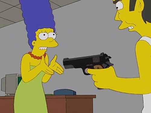 Escena del episodio 4 de la temporada 19 de la serie Los Simpson