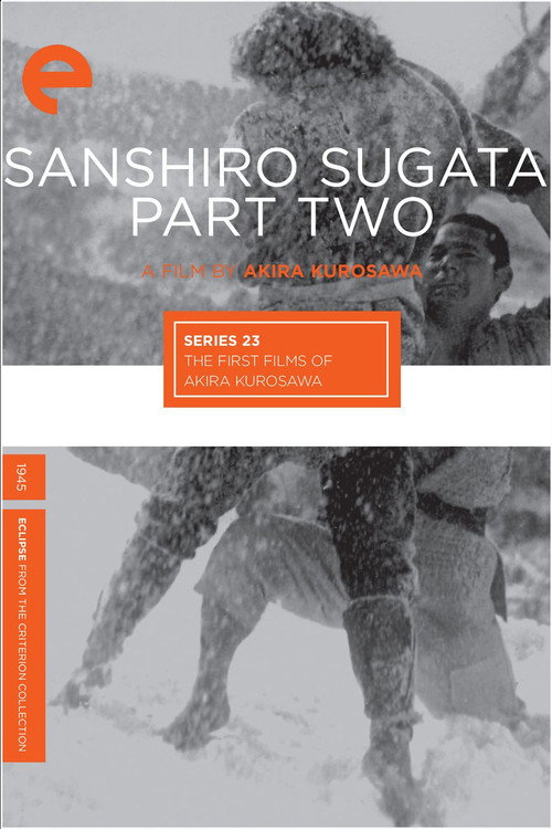 Sanshiro Sugata, Part Two poster