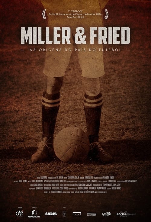 Poster Miller & Fried: As Origens do País do Futebol 2016