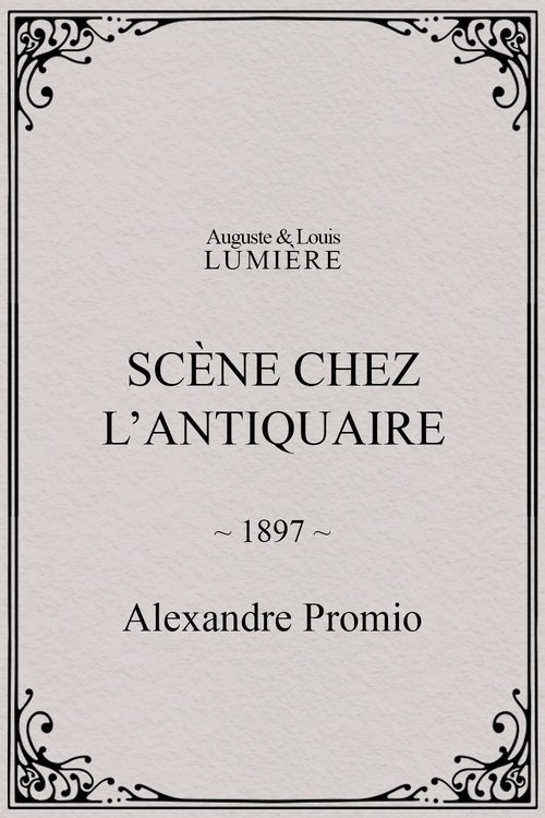 Scène chez l’antiquaire