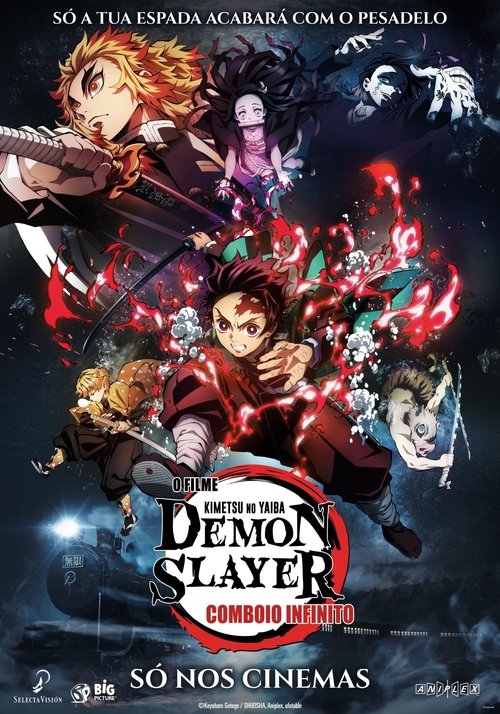 Poster do filme Demon Slayer: Mugen Train - O Filme