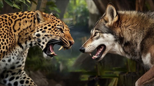 Ultimate Rivals: Cats vs Dogs Backdrop Blur