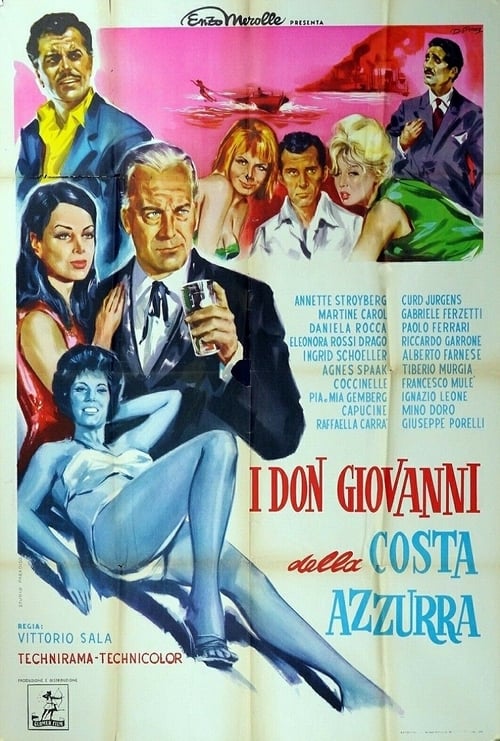 Poster I don Giovanni della Costa Azzurra 1962