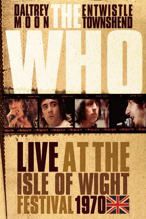Poster The Who:  Live at the Isle of Wight Festival 1970 2009