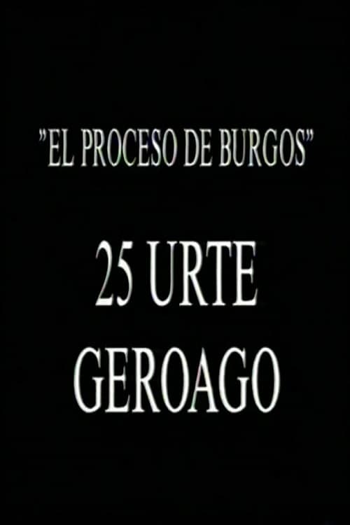 El proceso de Burgos 25 años después 1995