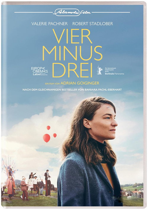 Vier minus drei