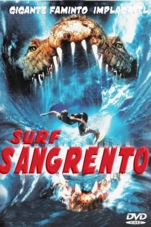 Pôster de Surf Sangrento