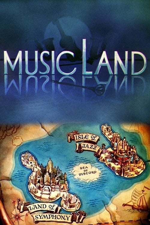 Grootschalige poster van Music Land