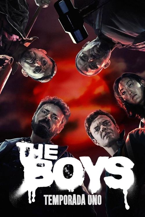 Ver temporada 1 de The Boys Póster de la temporada 1 de la serie The Boys
