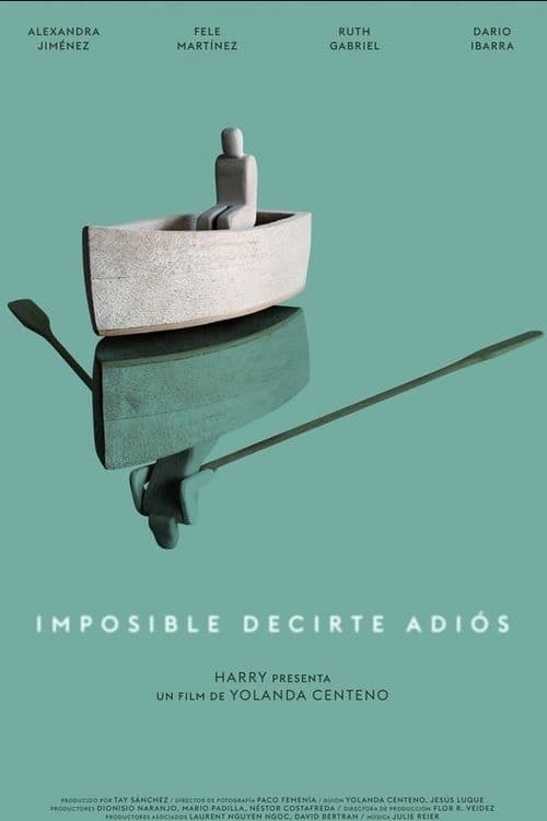 Poster Imposible decirte adiós 2021