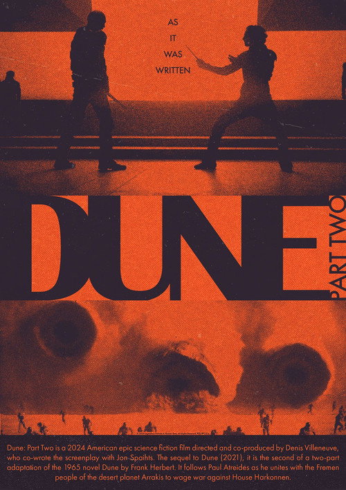 Poster 106 for Dune: Part Two