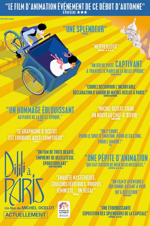 Dilili in Paris poster