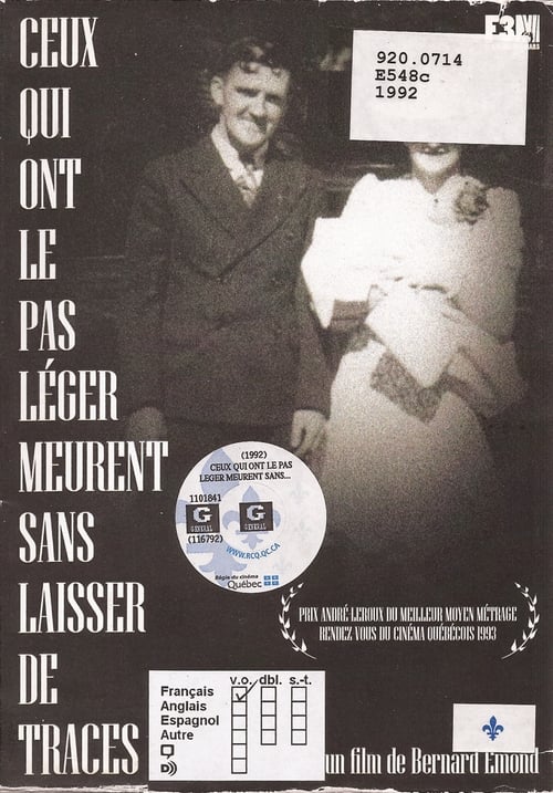 Ceux qui ont le pas léger meurent sans laisser de traces 1992