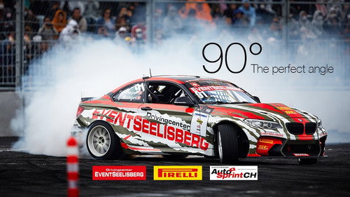 90° - The perfect angle Backdrop Blur