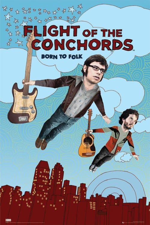 Flight of the Conchords tv show poster