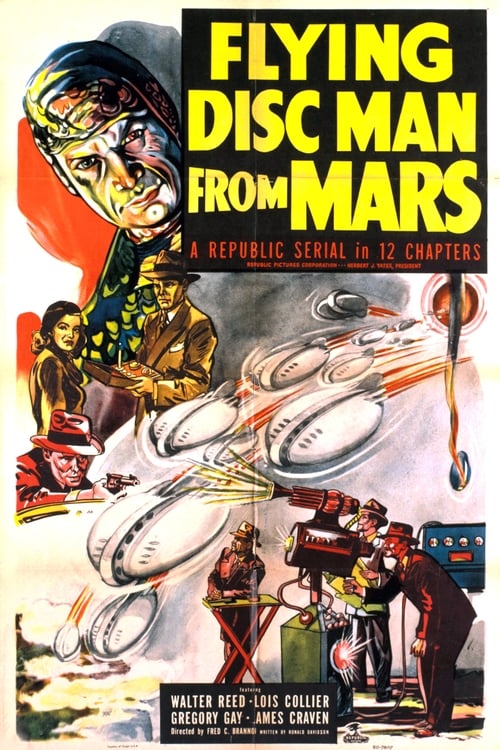 Flying Disc Man from Mars (1950) poster