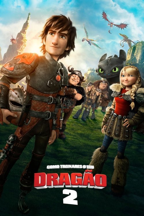 Pôster de Como Treinar o seu Dragão 2