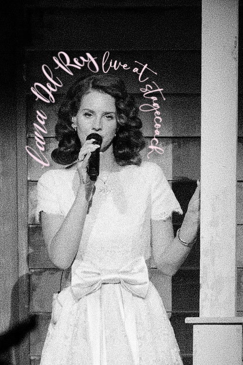 Lana Del Rey: Live at the Stagecoach Festival 2025 Poster