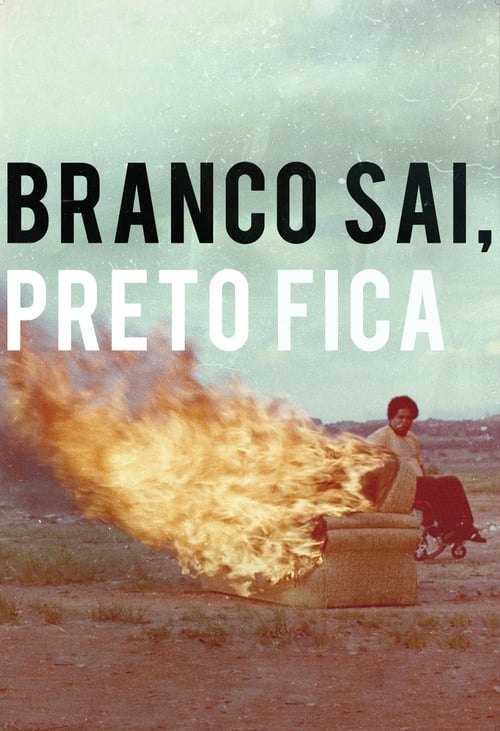 Poster Branco Sai, Preto Fica 2014