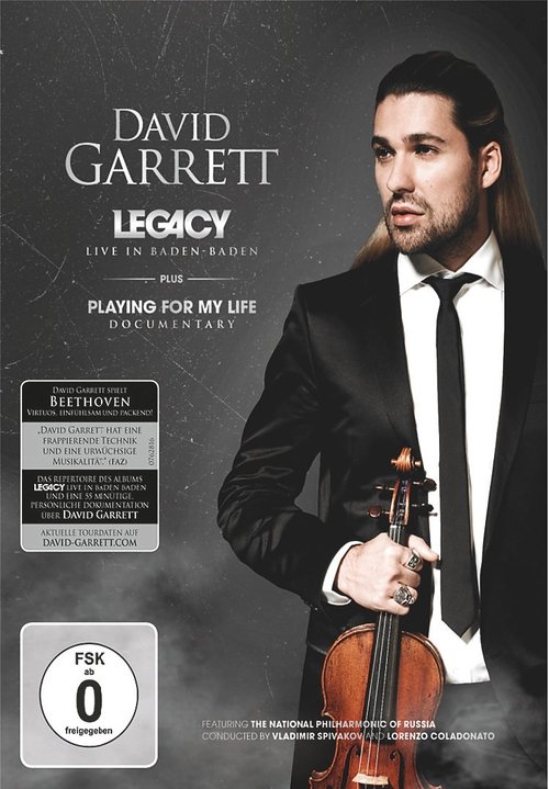 David Garrett: Legacy Live In Baden Baden 2012