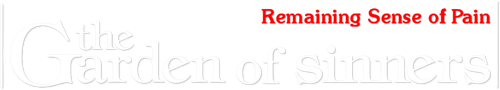 The Garden of Sinners: Remaining Sense of Pain Logo
